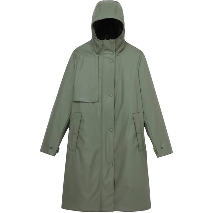 Waterdichte jas met capuchon voor dames Krakatau Mentat