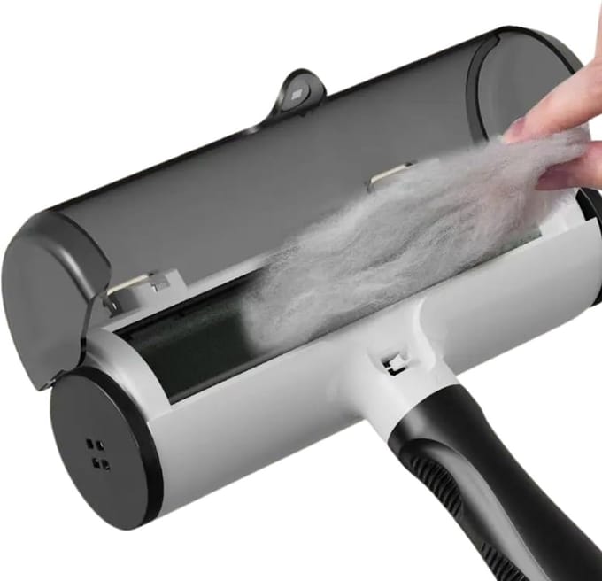 Haarvrije roller – een herbruikbare dierenhaarverwijderaar, geschikt voor meubels, kleding, enz.
