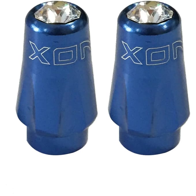 Bouchon van ventiel in 6061-aluminium met swarovski-kristal XON Presta (x2)
