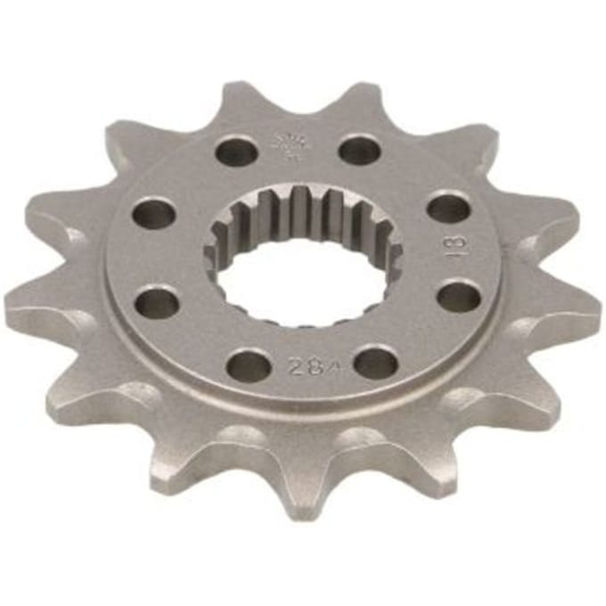 Pignon motorfiets in roestvrij staal anti-modder JT Sprockets 520 HM CRM F450R Supermoto / Honda CR 500 R (PE02) 13T