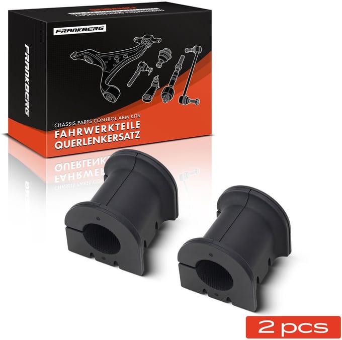 Frankberg 2x draagarm stabilisatorrubber vooras links/rechts voor FORD