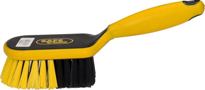 Safebrush handschrobborstel softgrip met bumper