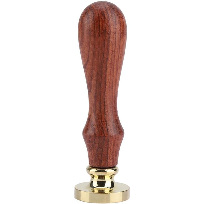 1 stuk retro houten zegellakstokjes, klassieke zegelstempel voor huwelijksuitnodigingskaarten(009)
