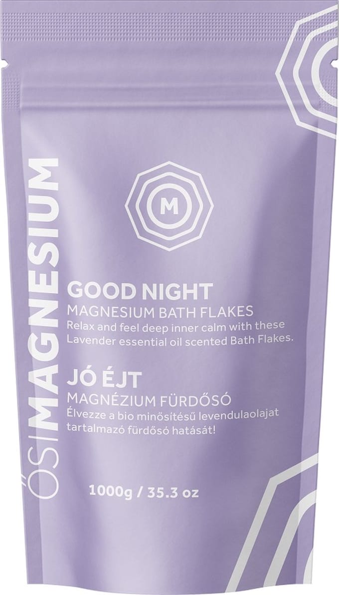 Good Night Magnesium Badkristallen Lavendel 1000 gr