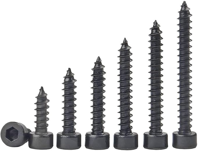 Dailygoods - 20 Stuks M3 x 12 mm Zelftappende Schroeven