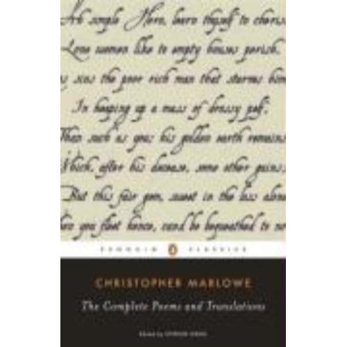 Complete Poems And Translations - Christopher Marlowe