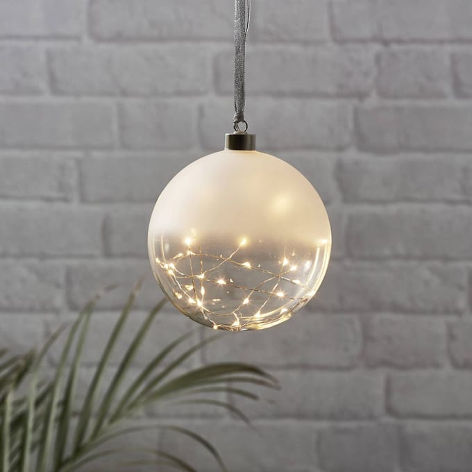 Star Trading Glass Bauble Glow Lichtdecoratie figuur 30 gloeilamp(en) LED 0,9 W