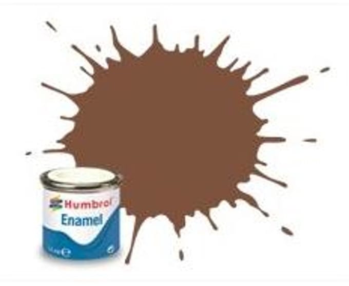 Humbrol Enamel Modellak - Nr. 186 Bruin Matt - 14 ml