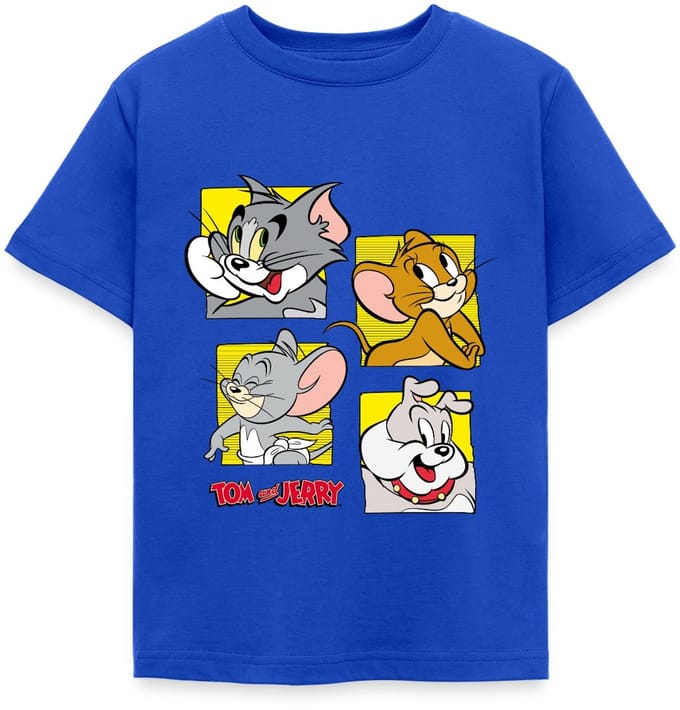 Tom En Jerry Vier Vrienden Kinderen T-shirt