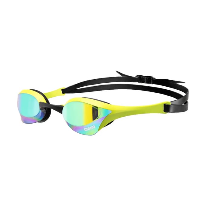 Arena Zwembril Cobra Ultra Swipe Mirror Smaragdgroen/Lime