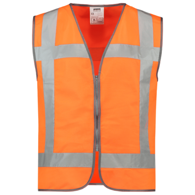 Tricorp Veiligheidsvest RWS Rits 453019 - Fluo Oranje - M-L
