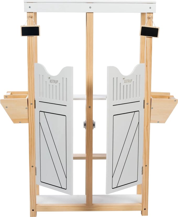 By Astrup Paardenstal Luxe voor 2 Stokpaarden (vernieuwd model)