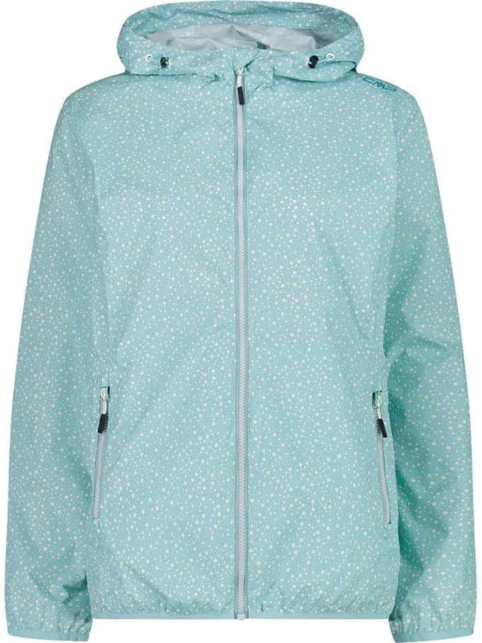 Cmp 31x7296 Rain Fix Hood Jas Blauw M Vrouw