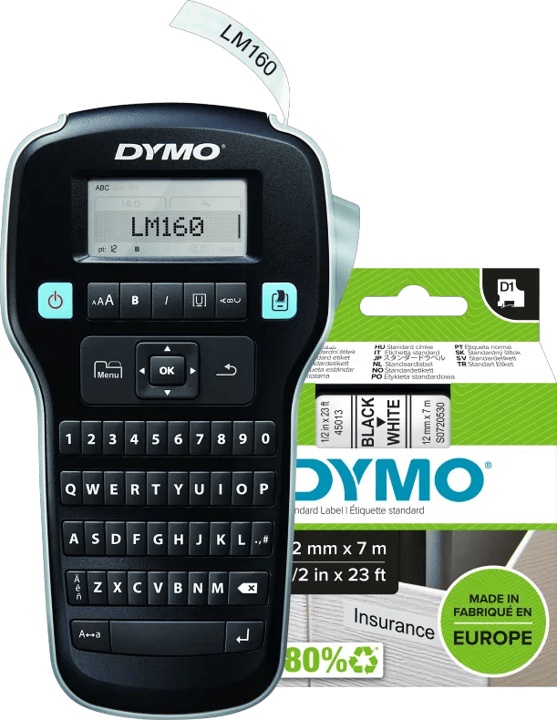 DYMO LabelManager 160 + 1 extra label