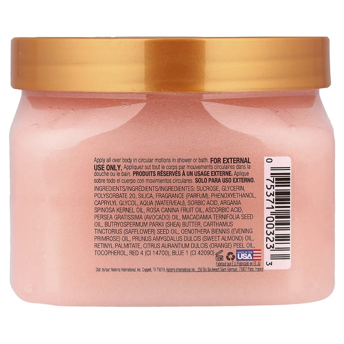 Sheaboter Suiker Scrub, Marokkaanse Roos, 510G(18 Oz) beige