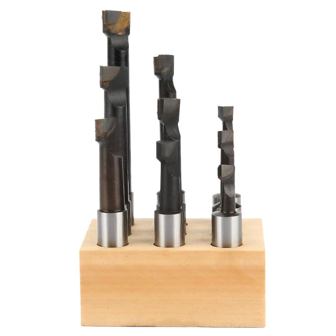 9 stuks 3 8 Ronde Schacht Boorstang Set Hoge snelheid Staal Draaibank Gereedschap