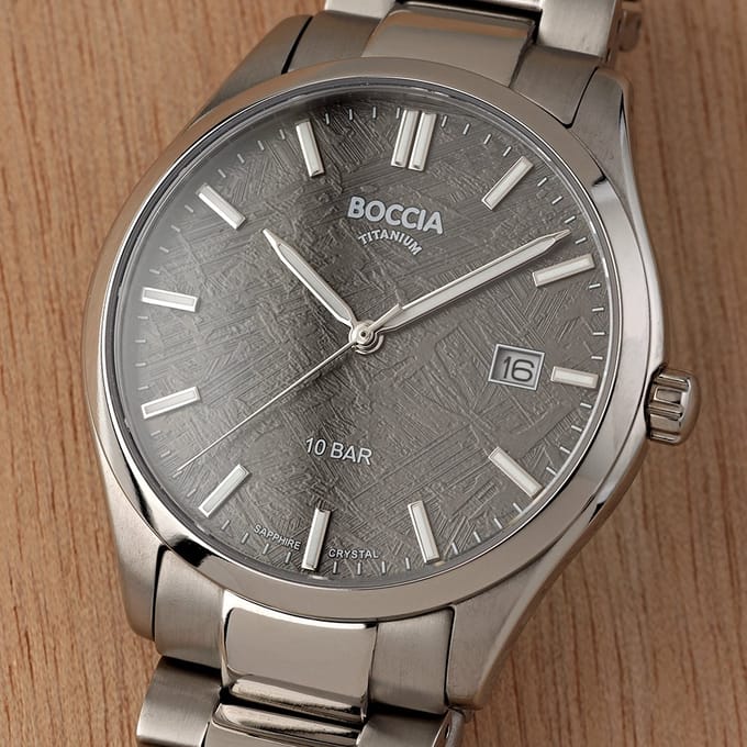 Boccia herenhorl. Titanium 39mm
