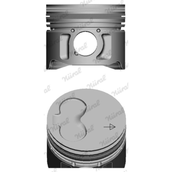 Zuiger NÜRAL 87-990100-40