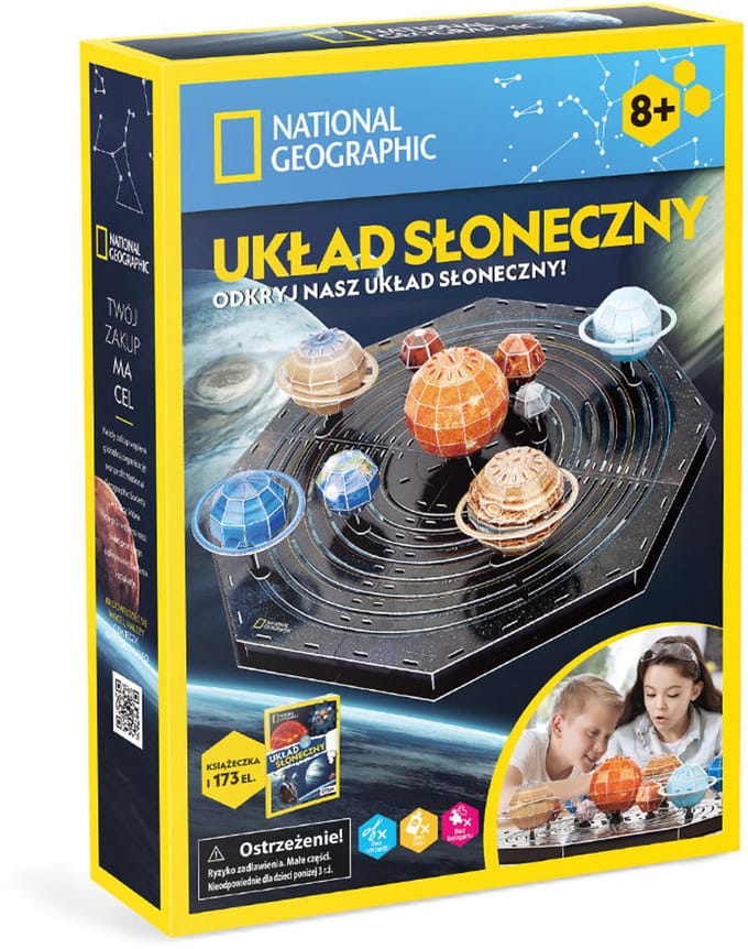 Puzzle 3D National Geographic Układ Słoneczny