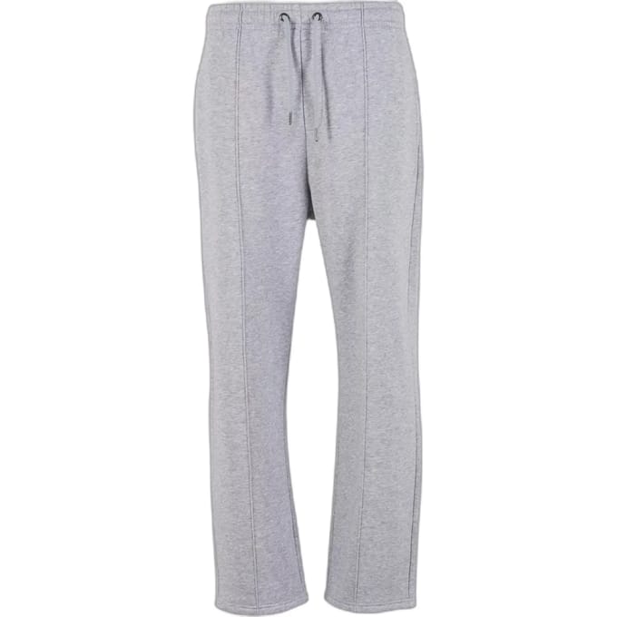 Urban Classics - Fluffy Pintuck Heren joggingbroek - L - Grijs