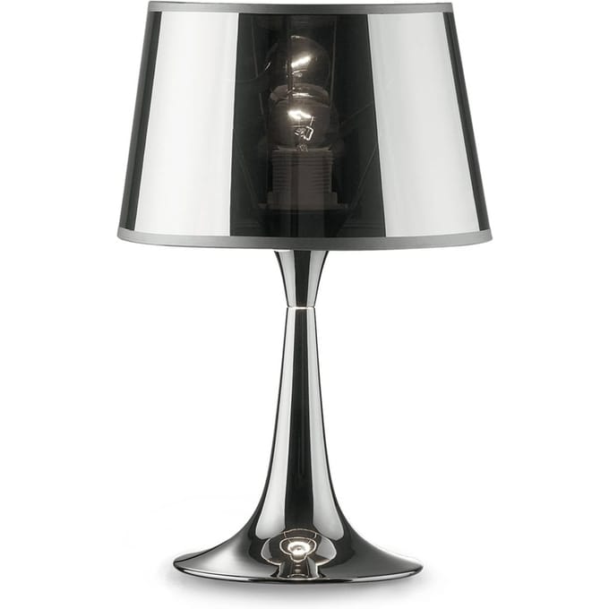 IDEAL LUX Tafellamp London Cromo hoogte 36,5 cm