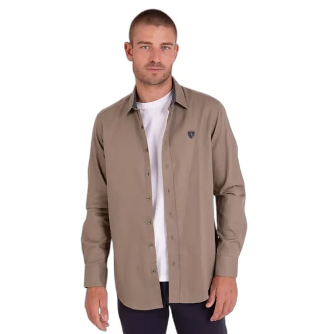 Effen shirt met lange mouwen Camberabero