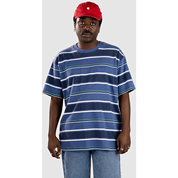 Levi's Red Tab Vintage Tee Maat: M | Basic T-Shirts Outlet | Heren | Blauw