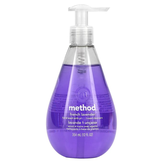 Method, Hand Sanitizer, French Lavender, 12 fl oz (354 ml) purple