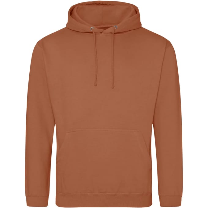 Just Hoods College Hoodie JH001 - GINGER BISCUIT - M