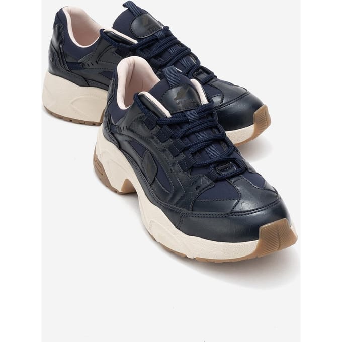 Bambi Bedrukte Mesh Sneakers Dames