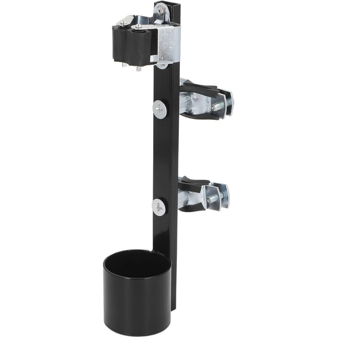 Mobiliteitsscooter Stokhouder Universele Pasvorm Aluminiumlegering Wandelstok Standaard Ondersteuning voor gray