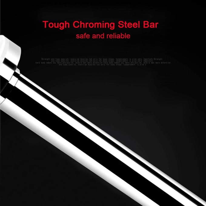 Deur Horizontale Staven Staal Verstelbare Home Gym Workout Kin Push Up Pull Up Training Bar Sport 60-100cm black