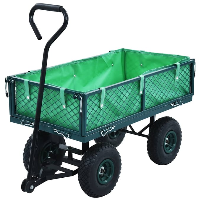 vidaXL - Tuinwagen - 250 - kg - groen