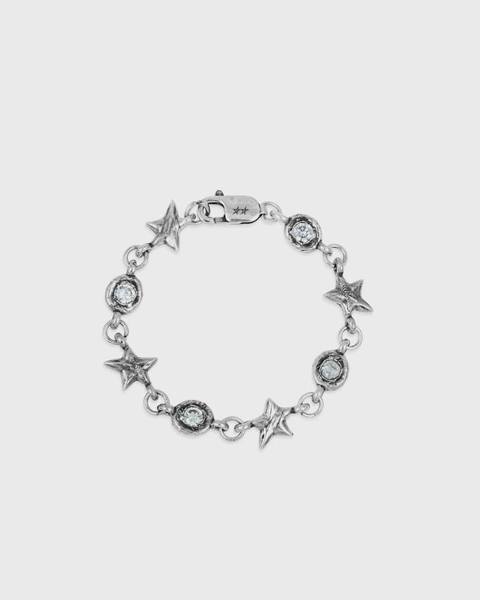 White Squadra Bracelet