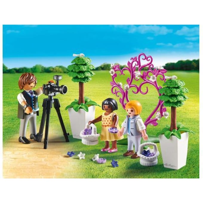 PLAYMOBIL 9230 Fotograaf met bruidskinderen Bouwsets