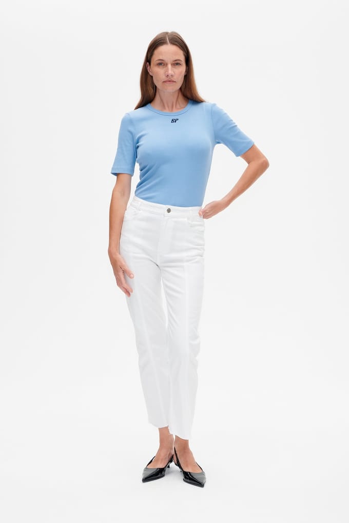 Baum und Pferdgarten Nell Jeans Bright White Größe: 40 | Straight Jeans Outlet | Damen | Weiß