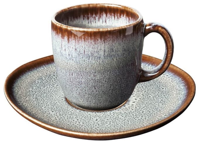 Kaffeetasse mit Untertasse Lave 190 ml