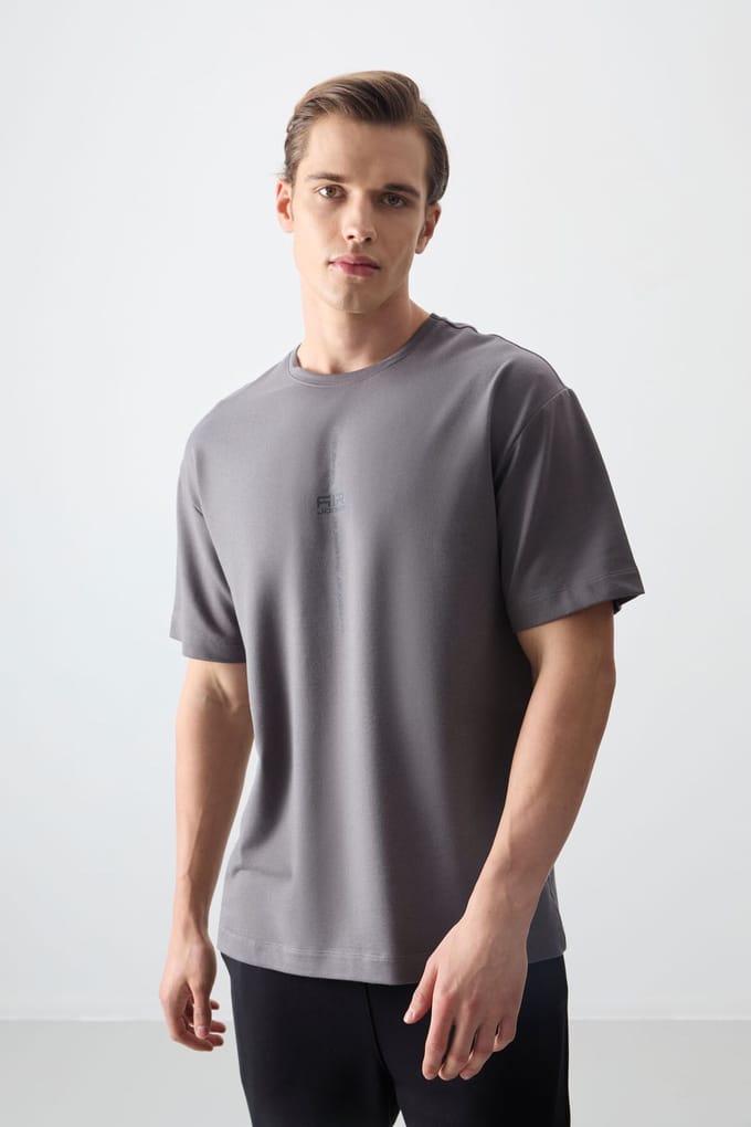 Oversized Geprinte Crew Neck T-shirt