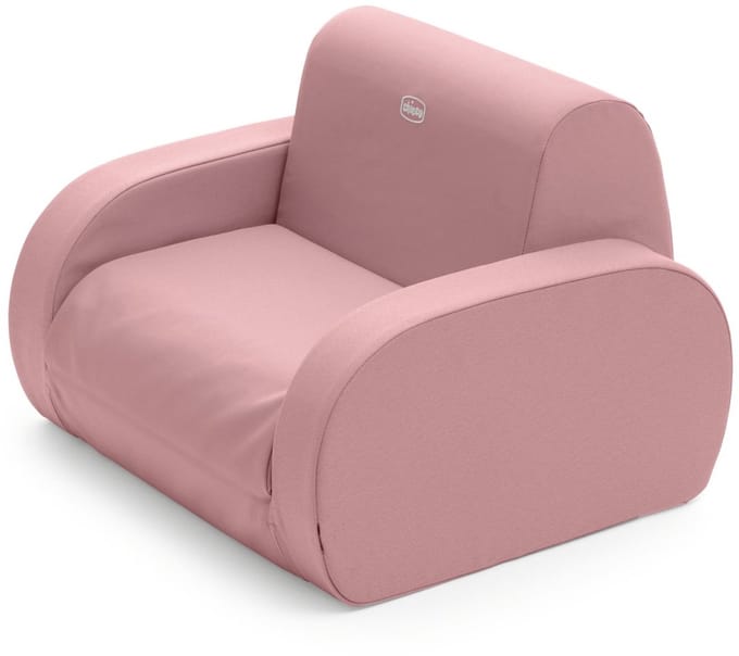 Chicco Twist Verstelbare Kinderfauteuil - Zachte Kinderstoel - Dusty Pink (12m+)