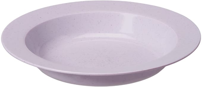 Biologische grote diepe borden, lavendel, 220 mm