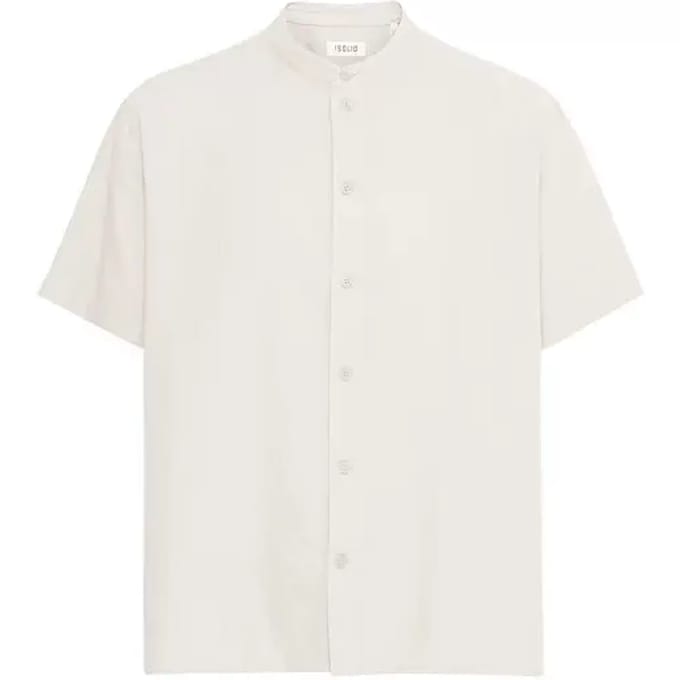 Mandarijnkraag shirt Solid Allan