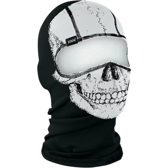 Motorfiets bivakmuts Zan Headgear baclava polyester skull