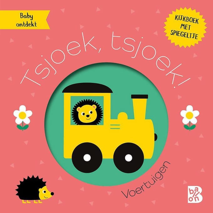 Kijkboekje Met Spiegeltje: Tsjoek, Tsjoek! - Baby Ontdekt