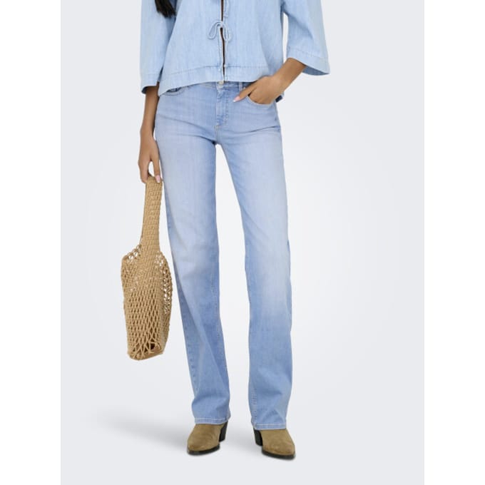 ONLY - ONLBLUSH MID STRAIGHT DNM REA828 Dames Jeans