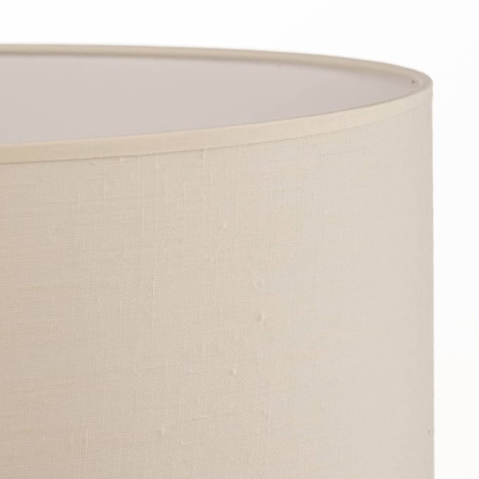 Duolla Lampenkap Roller ecru katoen Ø50cm hoogte 30cm