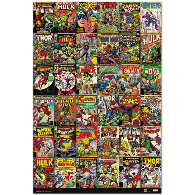 Poster Marvel Comics - Classic Covers 61x91,5cm