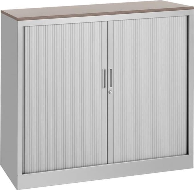 Roldeurkast 105x120x43cm framekleur Wit (RAL9010)
