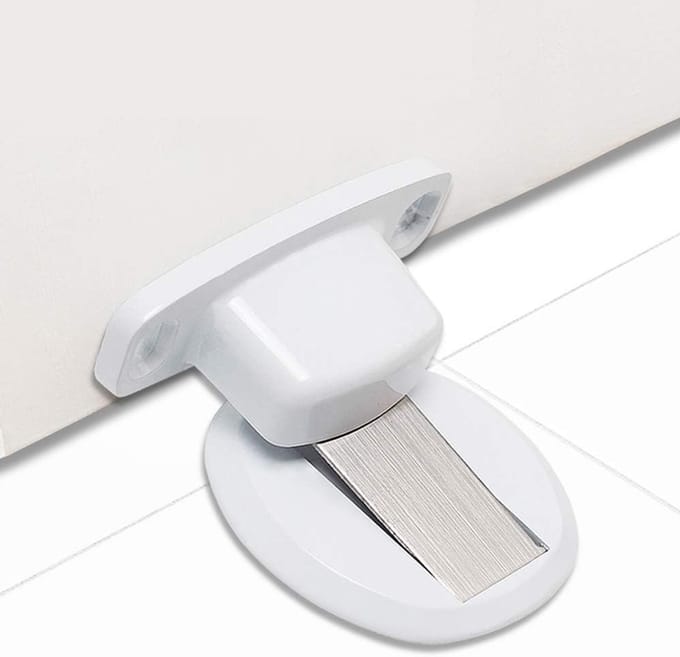 Zware Magnetische Deurstoppers voor Vloermontage met 3M Zelfklevend en Verstevigde Bevestiging