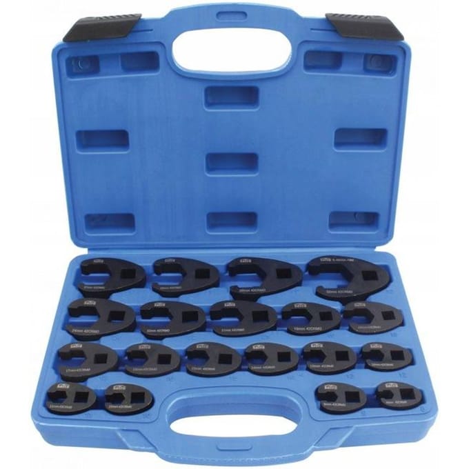 Ring- en steeksleutelset 8-32mm, 19-delig