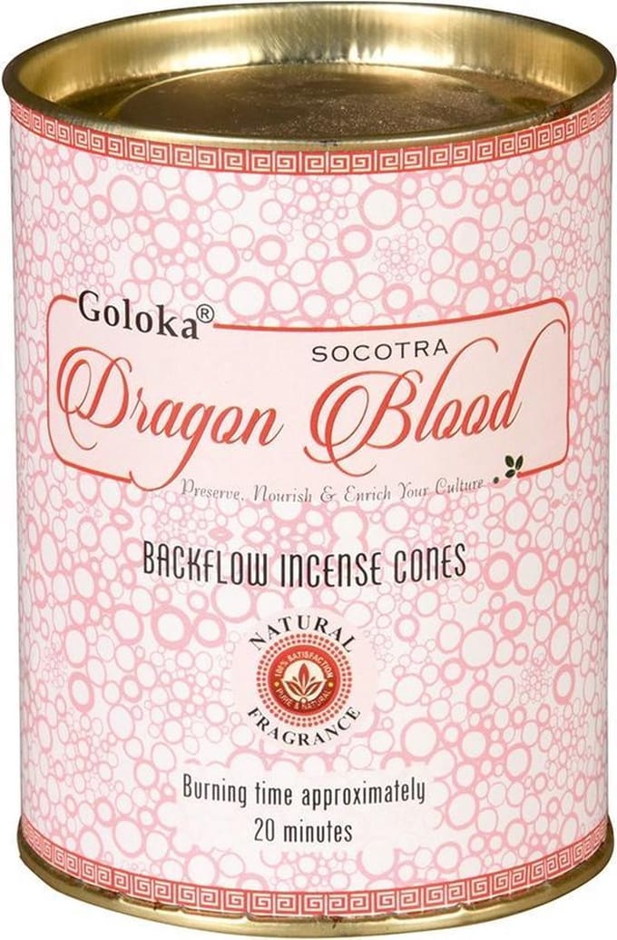 Goloka Backflow Wierook Kegels Dragonblood